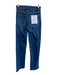 Frame Size 25 Med Dark Wash Cotton Blend 5 Pocket Zip Fly High Waist Jeans Med Dark Wash / 25