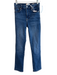 Frame Size 25 Med Dark Wash Cotton Blend 5 Pocket Zip Fly High Waist Jeans Med Dark Wash / 25