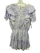 Loveshackfancy Size XS Light Purple Cotton Lace Trim Short Sleeve Dress Light Purple / XS