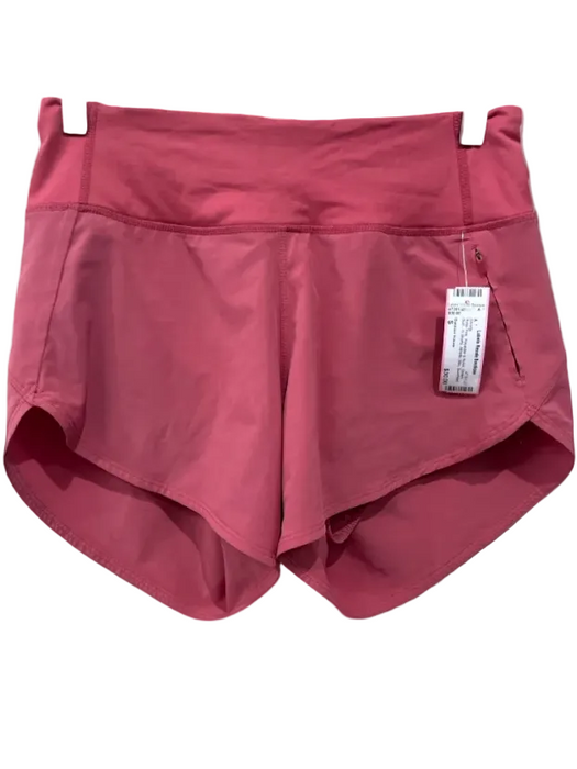 Outdoor Voices Size S Rose Pink Polyester & Nylon Stretch Athletic Mini Shorts Rose Pink / S
