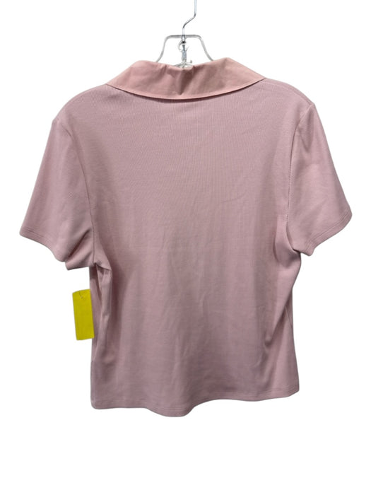 Veronica Beard Size XL Light Pink Cotton Top Light Pink / XL