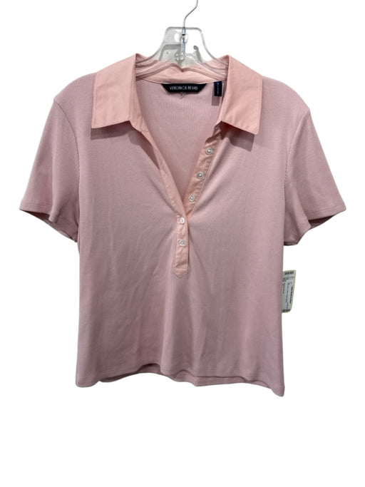 Veronica Beard Size XL Light Pink Cotton Top Light Pink / XL