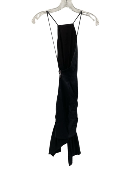 Lovers + Friends Size XS Black Polyester Blend Spaghetti Strap Pleated Dress Black / XS
