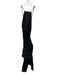 Lovers + Friends Size XS Black Polyester Blend Spaghetti Strap Pleated Dress Black / XS