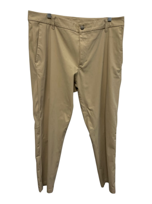 Lululemon Size 36 Beige Synthetic Solid Athletic Khakis Men's Pants Beige / 36