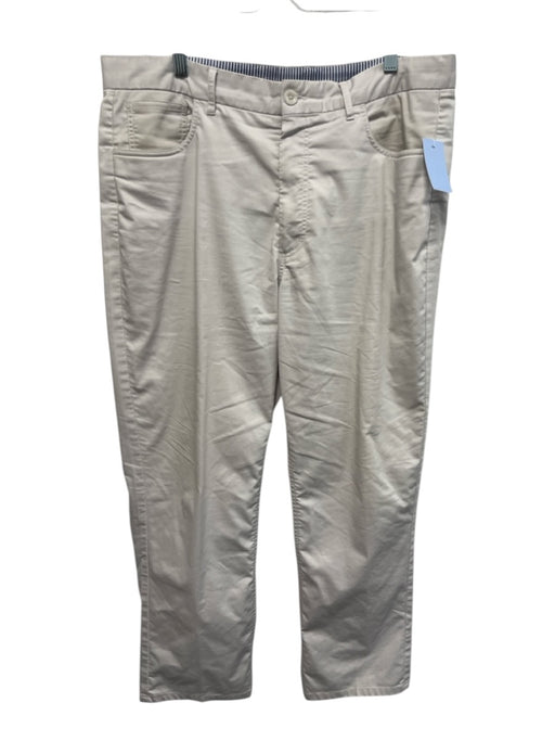 Holderness & Bourne Size 36 Beige Synthetic Solid Athletic Khakis Men's Pants Beige / 36