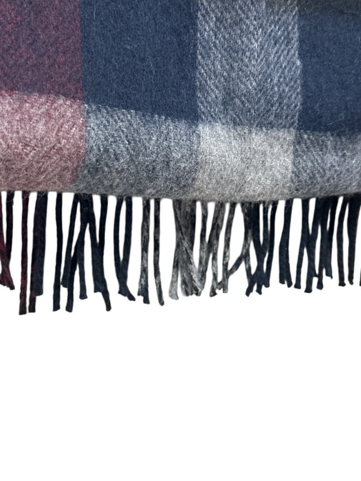 Barbour Red & Multi Wool Plaid Men's Scarf Red & Multi