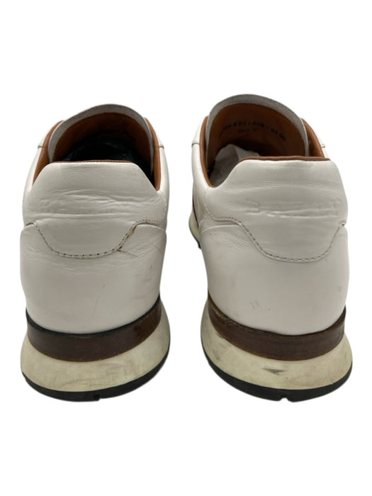 Bally Shoe Size 9 White Leather Solid Trainer Sneaker Men's Shoes White / 9