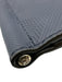 Fendi New Blue & Gray Leather Solid Bifold Money Clip Men's Wallet Blue & Gray