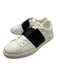 Valentino Shoe Size 42.5 Like New White & Black Leather Low Top Men's Shoes White & Black / 42.5