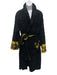 Versace Size XXL NWT Black & Yellow Belt Inc Men's Robe Black & Yellow / XXL