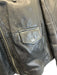 Lansky Bros Size XXL Black Leather Solid Zipper Men's Jacket Black / XXL