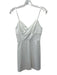 Amanda Uprichard Size S White Rayon & Nylon Spaghetti Strap V Neck Midi Dress White / S