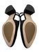 Eileen Fisher Shoe Size 9.5 Black Leather Suede Closed toe Block Heel Sandals Black / 9.5