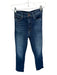 Mother Size 25 Dark Wash Cotton & Polyester Boot Cut High Waist Jeans Dark Wash / 25