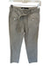 Veronica Beard Size 24 Sage Cotton Straight Leg High Rise Belt Cropped Jeans Sage / 24