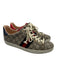 Gucci Shoe Size 40.5 Beige, Red, Blue Coated Canvas Low Top Guccissima Sneakers Beige, Red, Blue / 40.5