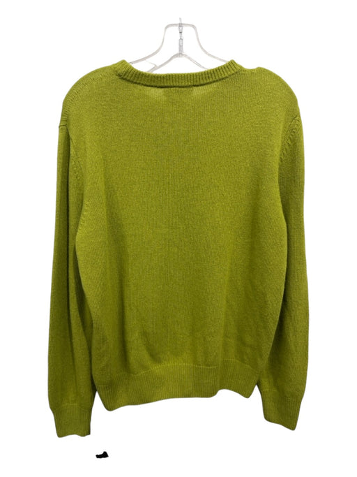 Fuzzi Size M Green & White Wool, Viscose, Polyamide Sweater Green & White / M