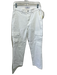 7 For All Mankind Size 27 White Cotton Zip Fly Frayed Hem Cargo Jeans White / 27
