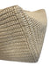 Saint Laurent Beige Raffia Leather trim Logo Tote Bag Beige / XL