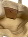 Saint Laurent Beige Raffia Leather trim Logo Tote Bag Beige / XL