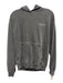 Talentless Size S Washed Gray Cotton Fleece Back Logo Kangaroo Pocket Sweatshirt Washed Gray / S
