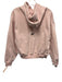 Scuffers Size S Pink, Brown, Cream Cotton Fleece Patch Logo Hoodie Sweatshirt Pink, Brown, Cream / S