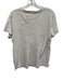 Mother Size M White, Pink, Blue Cotton & Linen Graphic Short Sleeve Top White, Pink, Blue / M