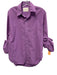 Citizens of Humanity Size XS Purple Cotton Button Down Long Sleeve Top Purple / XS