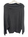 Brochu Walker Size XS Charcoal Gray Wool Blend Ribbed Knit High Neck Sweater Charcoal Gray / XS