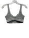 Alo Yoga Size S / XS Gray & White Polyester Blend V Neck Heathered Logo Pant Set Gray & White / S / XS