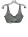 Alo Yoga Size S / XS Gray & White Polyester Blend V Neck Heathered Logo Pant Set Gray & White / S / XS