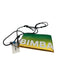 Bimba Y Lola Green, Yellow, Pink Synthetic Metallic Gradient Zip Crossbody Bag Green, Yellow, Pink / S