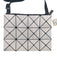Bao Bao Issey Miyake White & Black PVC Foldable Geometric Zip Close Bag White & Black / S