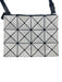 Bao Bao Issey Miyake White & Black PVC Foldable Geometric Zip Close Bag White & Black / S