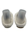 Alo Yoga Shoe Size 8 Cream Faux Sherpa Rubber Sole Logo Slip On Slippers Cream / 8