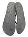 Tory Burch Shoe Size 8 Black Rubber Logo Thong Sandals Black / 8