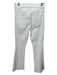 Mother Size 27 White Cotton Denim High Rise Solid Frayed Edge Jeans White / 27