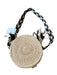 Soraya Hennessy Tan & black Straw Braided Strap Circle Toggle Canteen Bag Tan & black / S