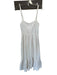 Jonathan Simkhai Size S White Linen & Viscose Sleeveless Side Zip Maxi Dress White / S