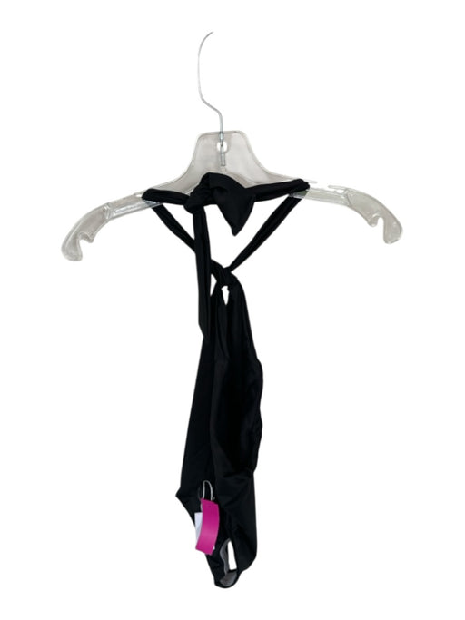 Aexae Size S Black Recycled Polyester Blend Halter Neck One Piece Swimsuit Black / S