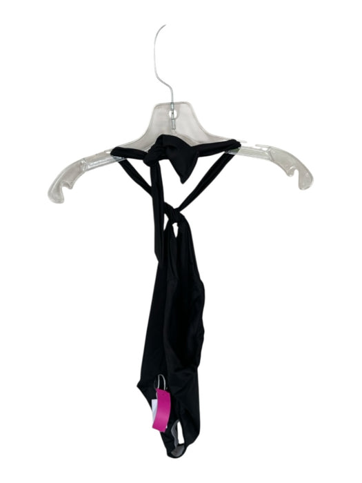 Aexae Size S Black Recycled Polyester Blend Halter Neck One Piece Swimsuit Black / S