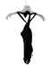 Aexae Size S Black Recycled Polyester Blend Halter Neck One Piece Swimsuit Black / S