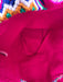 Soraya Hennessy Pink & Multi Canvas Woven Tassels Bucket Crossbody Bag Pink & Multi / L