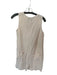 Hatch Size 1/S Cream Linen Blend Sleeveless Button Down Romper Cream / 1/S