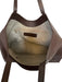 Furla Brown Leather Top Handles Pebbled Tote Bag Brown / L