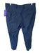 Hugo Boss Size 32r Navy Virgin Wool Solid Trouser Men's Pants Navy / 32r