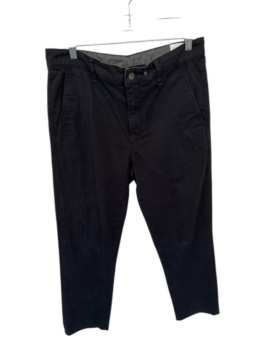 Rag & Bone Size 32 Black Cotton Blend Solid Men's Pants Black / 32