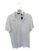 Theory Size L White Cotton Solid Men's Polo White / L