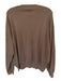 Polo Golf Size XXL Brown Cotton Solid V Neck Men's Sweater Brown / XXL